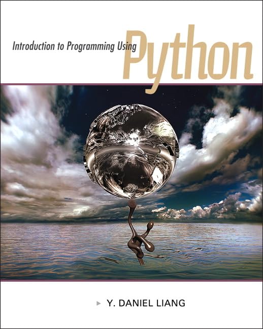 Introduction to Programming Using Python cover